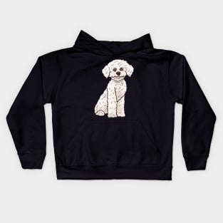 Bichon Frise Kids Hoodie